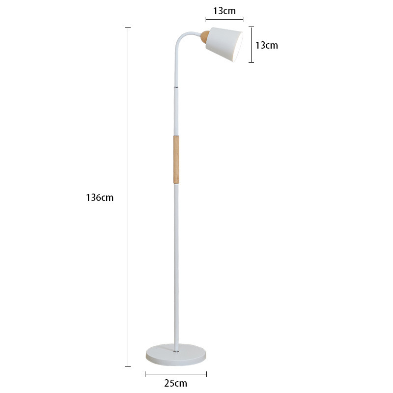 LED Dimmable Remote Control Reading Floor fitila