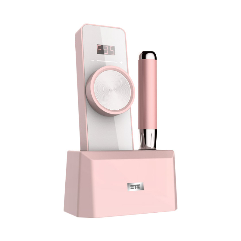 Mini gel nail buffer tare da tushe